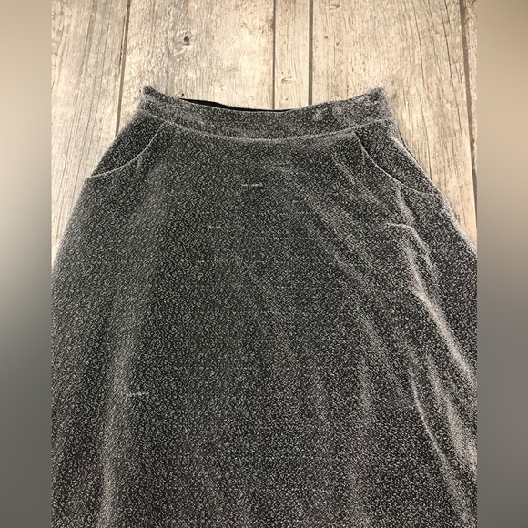 Maxi metallic skirt with side pockets size XS - Picture 6 of 8